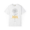 Marigold Flower T-Shirt - Botanical Graphic Shirt for Flower Lovers