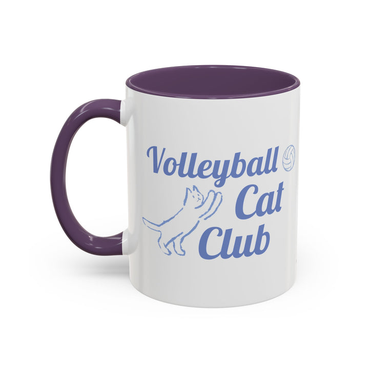 Volleyball-Liebhaber-Tasse | Katzen-Geschenk