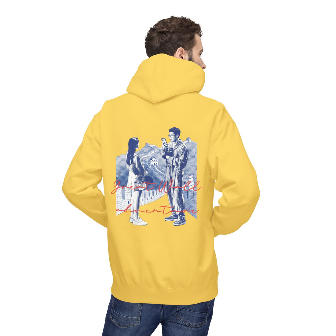 Great Wall Adventure Hoodie – Summer Wanderlust Sweatshirt