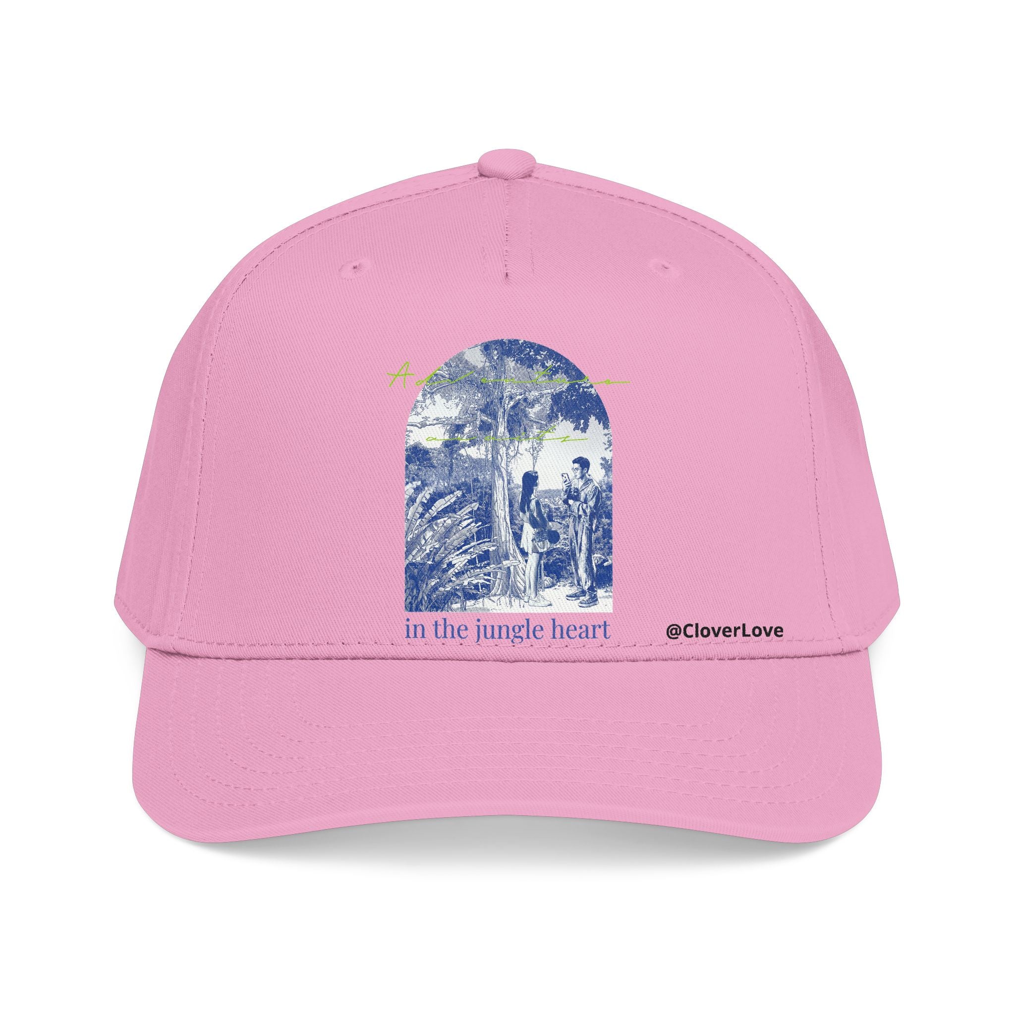 Jungle Adventure Hat - Tropical Travel Baseball Cap, Nature Explorer Dad Hat