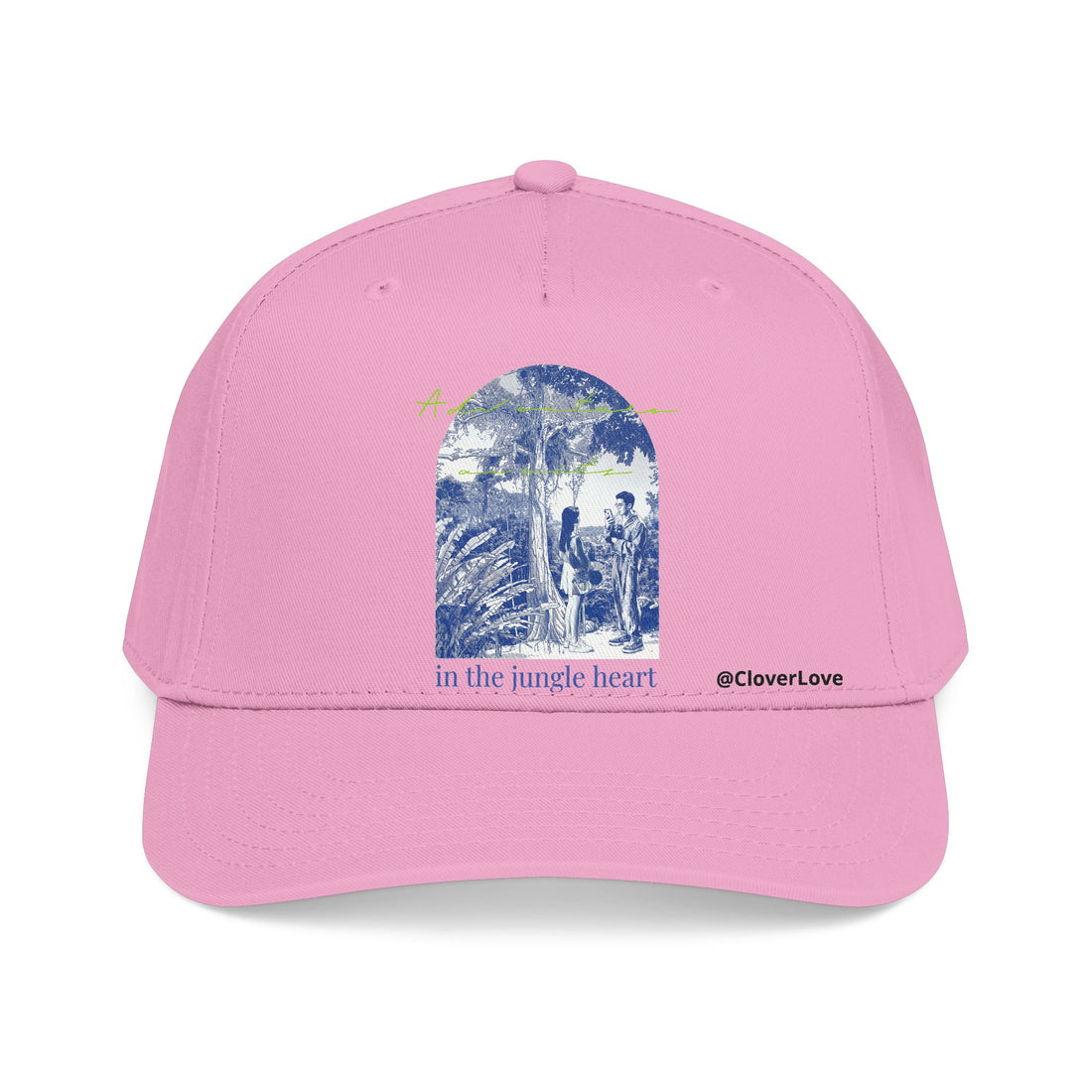 Jungle Adventure Hat - Tropical Travel Baseball Cap, Nature Explorer Dad Hat