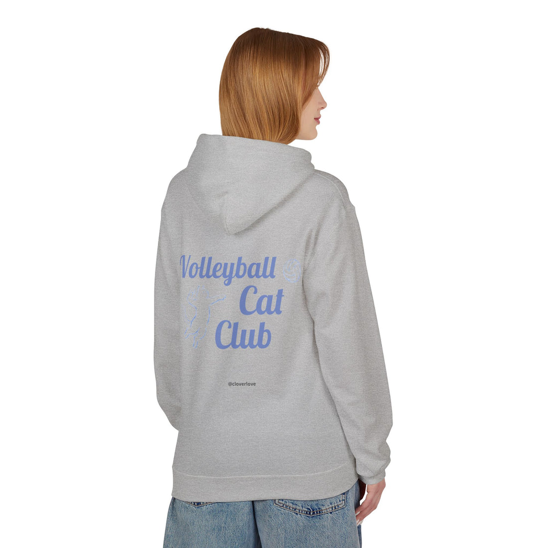 VC8, Catch the Echo Hoodie — Ocean Cat Adventure Graphic Hoodie