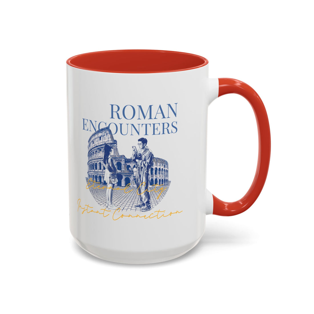 Rome Travel Memory Mug - Colosseum Coffee Cup for Travelers