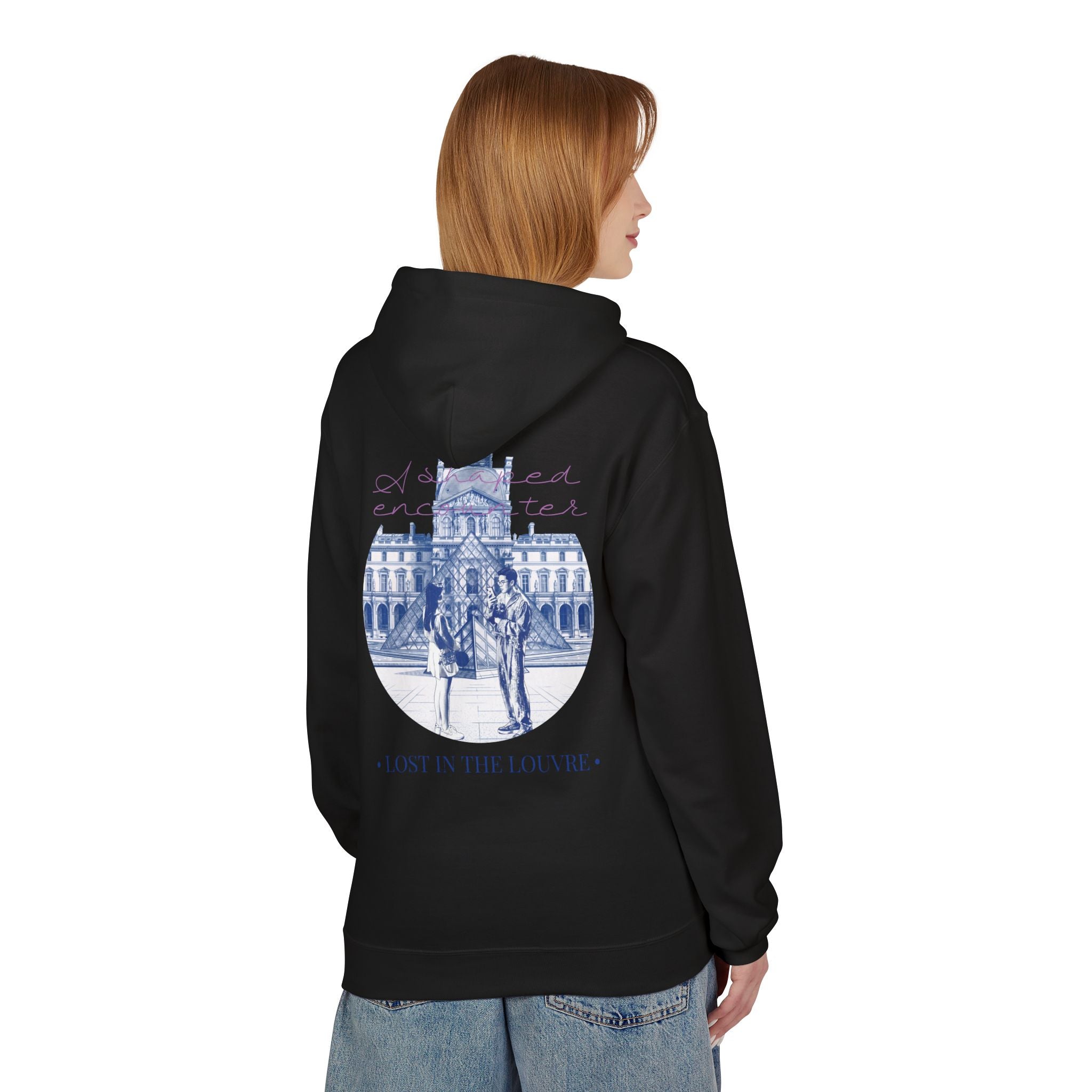 Lost In The Louvre Hoodie | Paris Travel Landmark Sweatshirt