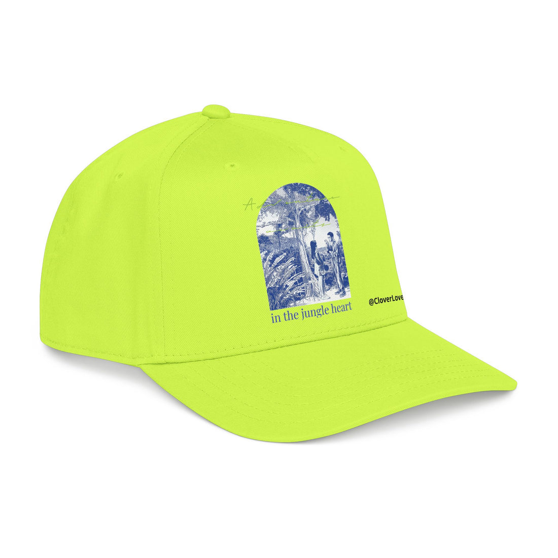 Jungle Adventure Hat - Tropical Travel Baseball Cap, Nature Explorer Dad Hat