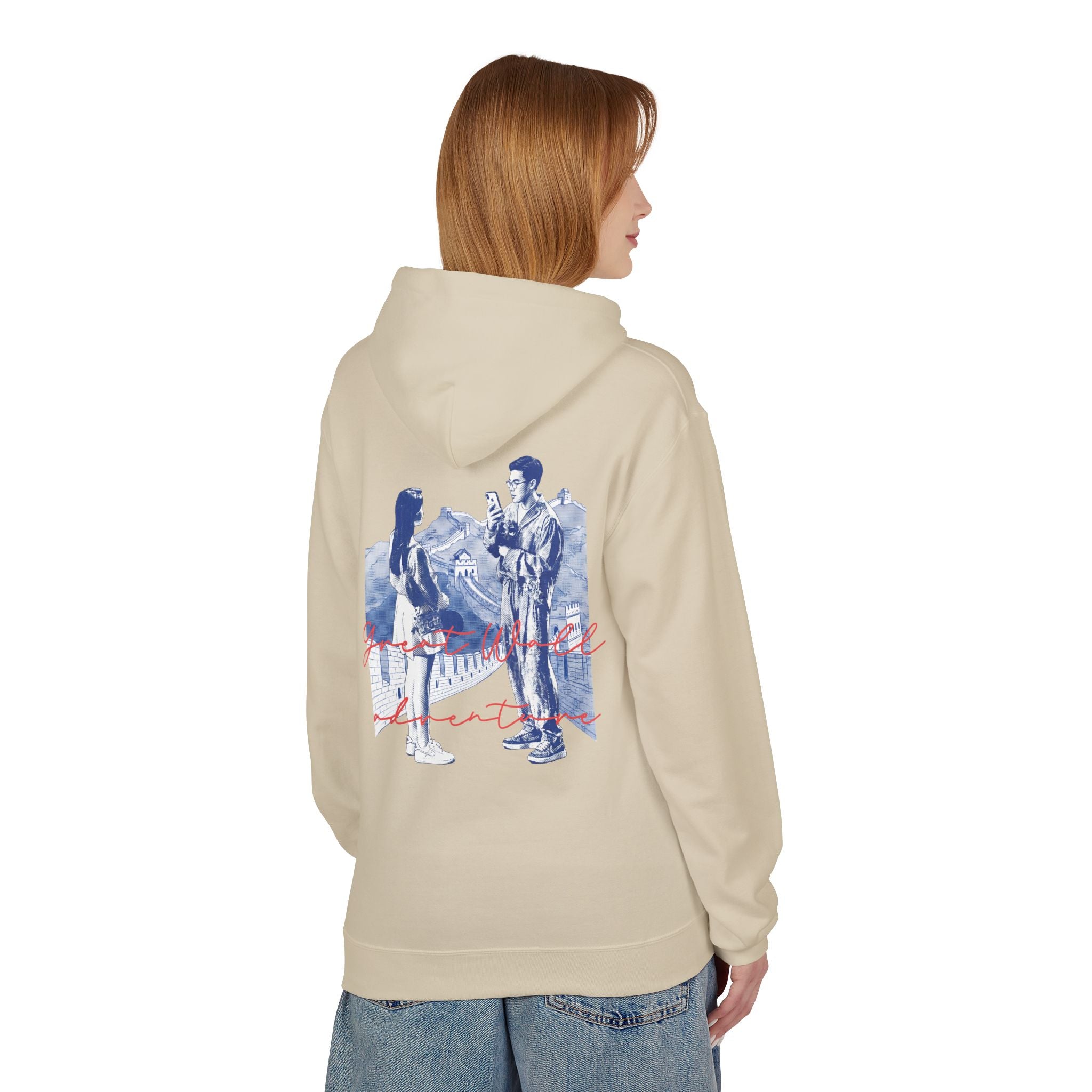 Great Wall Adventure Hoodie – Summer Wanderlust Sweatshirt