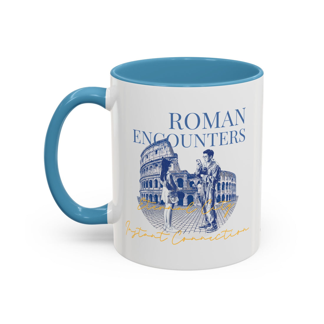 Rome Travel Memory Mug - Colosseum Coffee Cup for Travelers