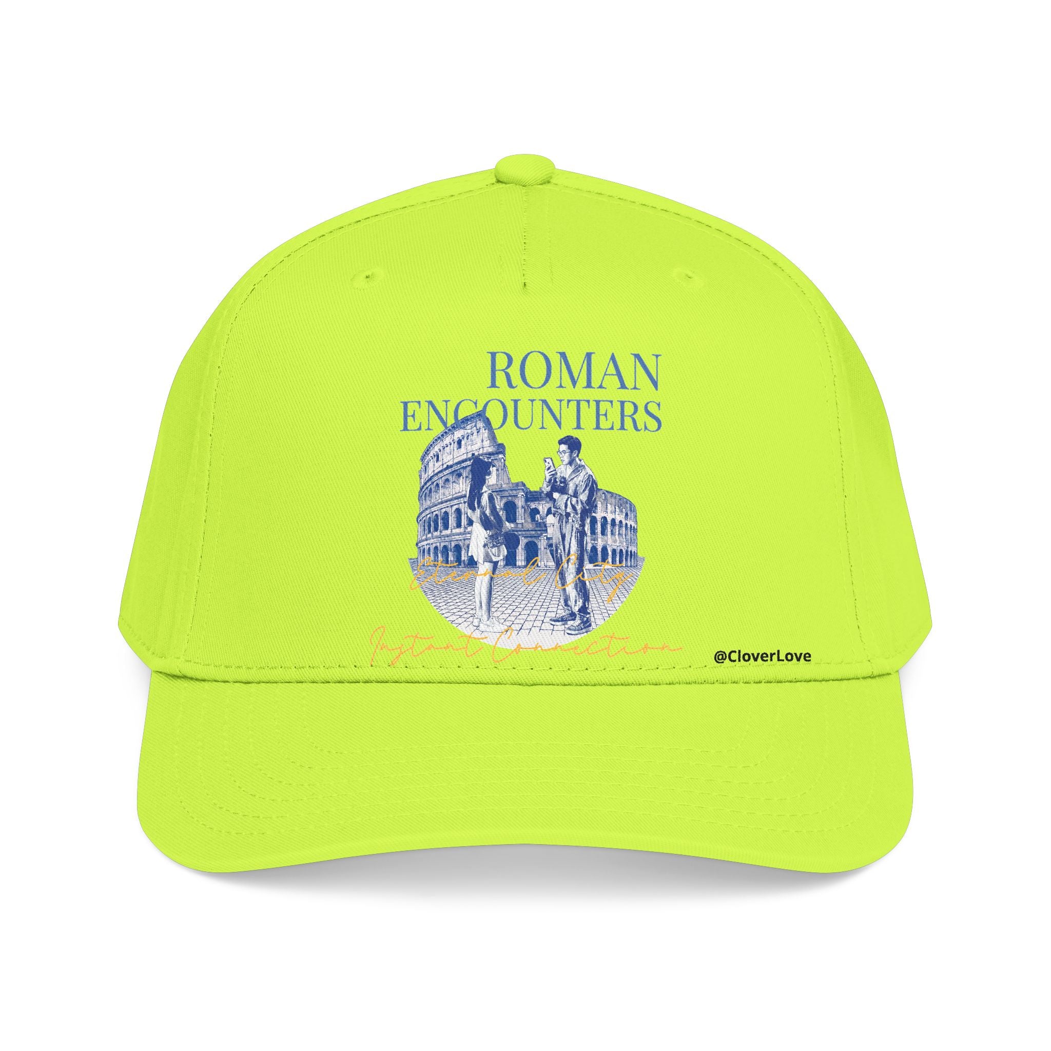 Rome Travel Hat - Colosseum Baseball Cap, European Adventure Dad Hat