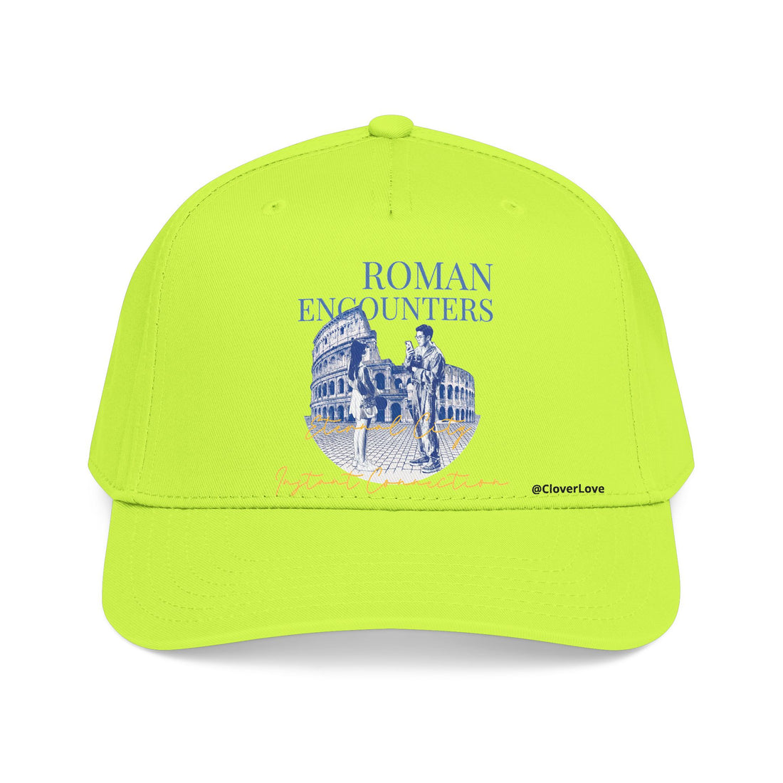 Rome Travel Hat - Colosseum Baseball Cap, European Adventure Dad Hat