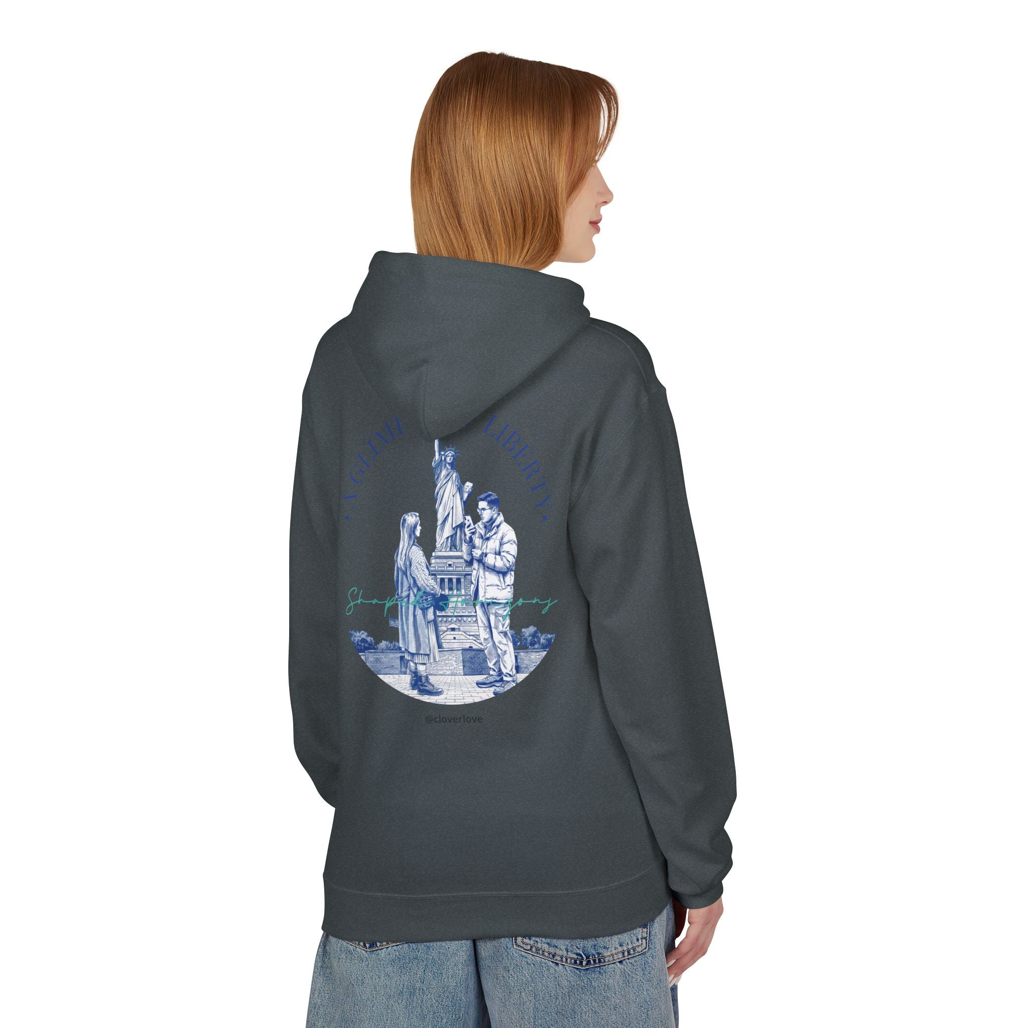 Freiheitsstatue Abenteuer Hoodie | Vintage New York Reise Sweatshirt