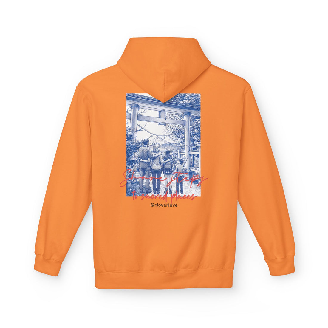 Sacred Places Hoodie | Vintage Reise-Wahrzeichen Sweatshirt