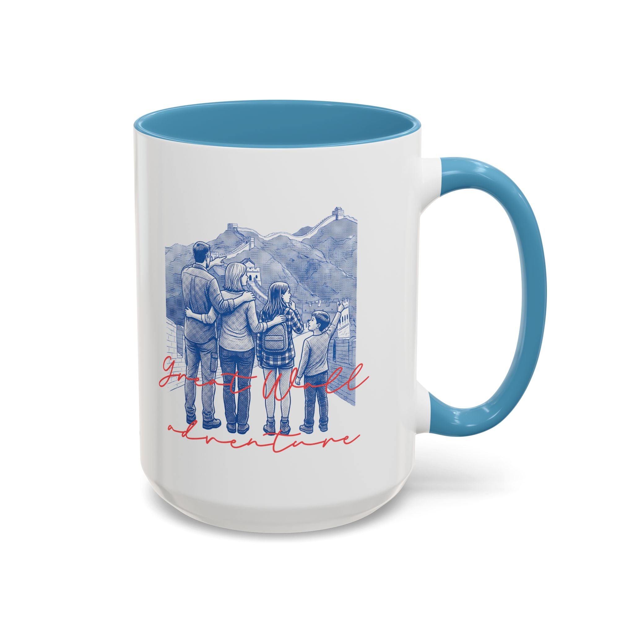 Great Wall Travel Mug - China Landmark Coffee Cup for Explorers