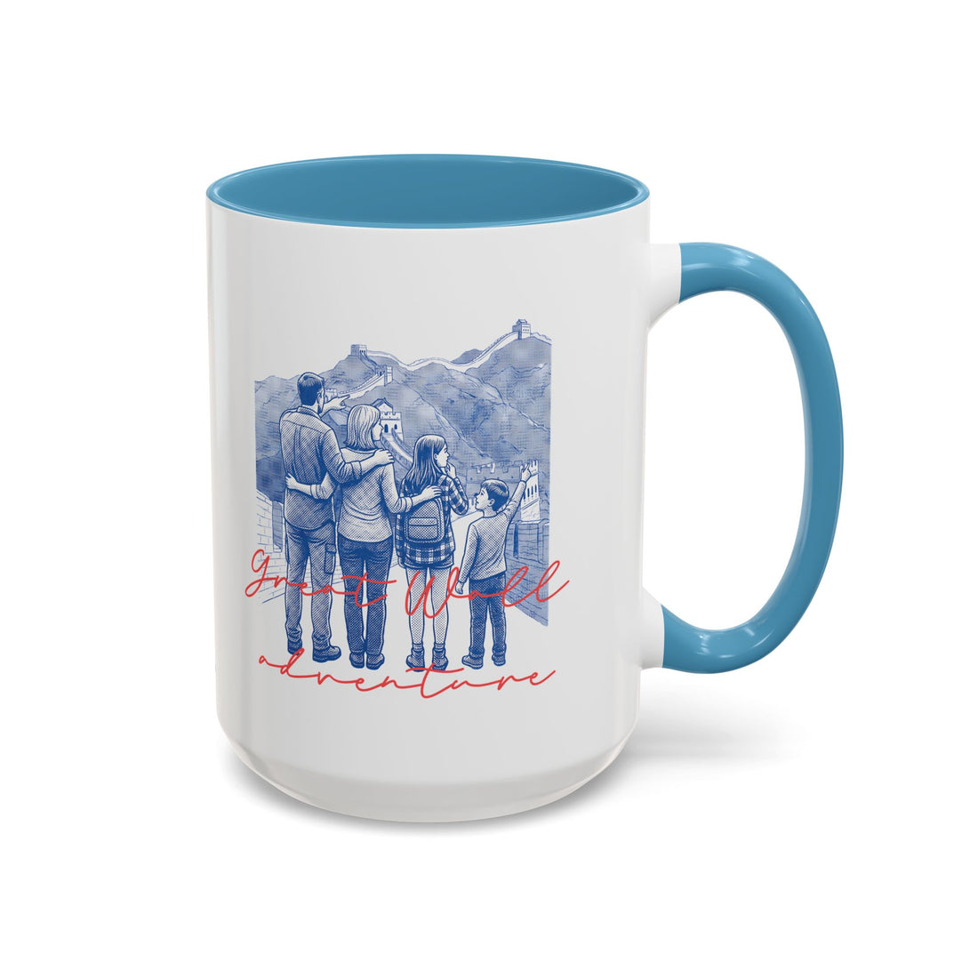 Great Wall Travel Mug - China Landmark Coffee Cup for Explorers