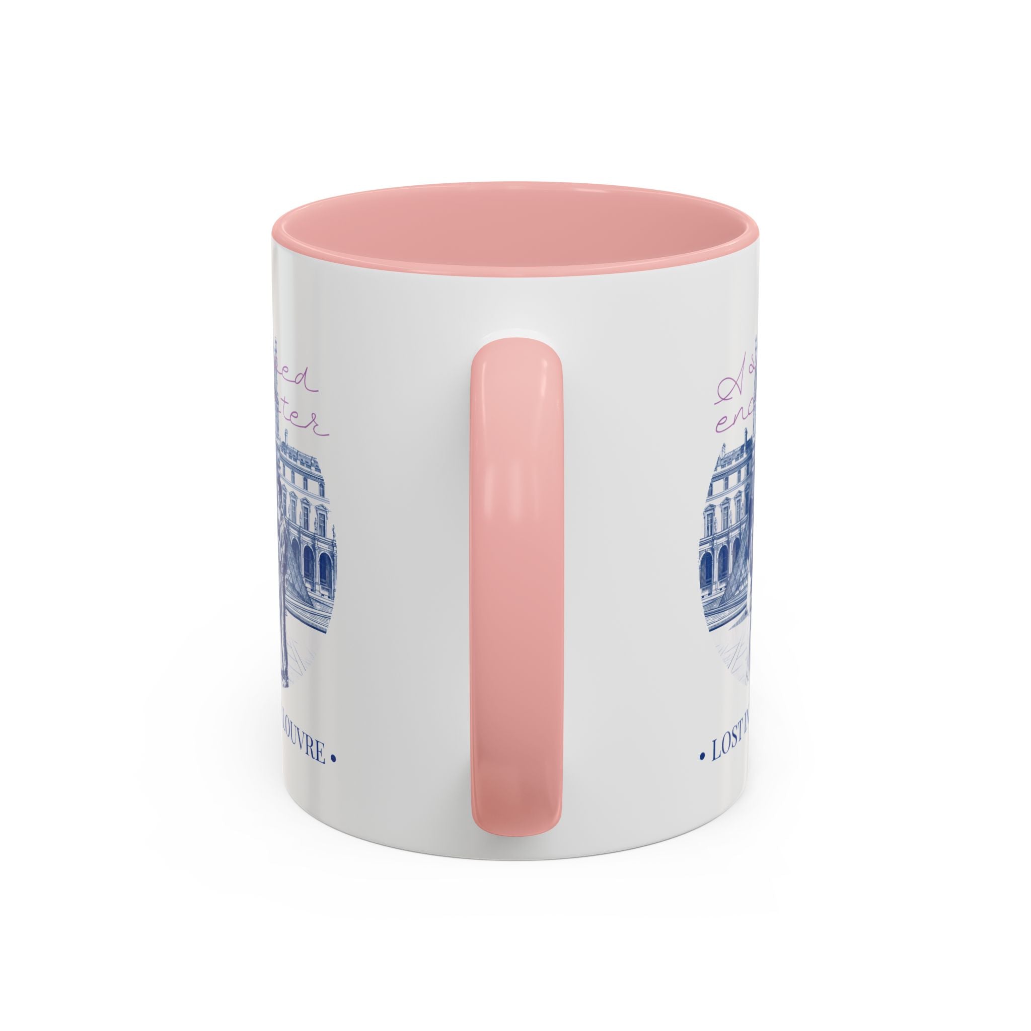 Louvre Paris Travel Mug - Art Museum Coffee Cup for Travelers