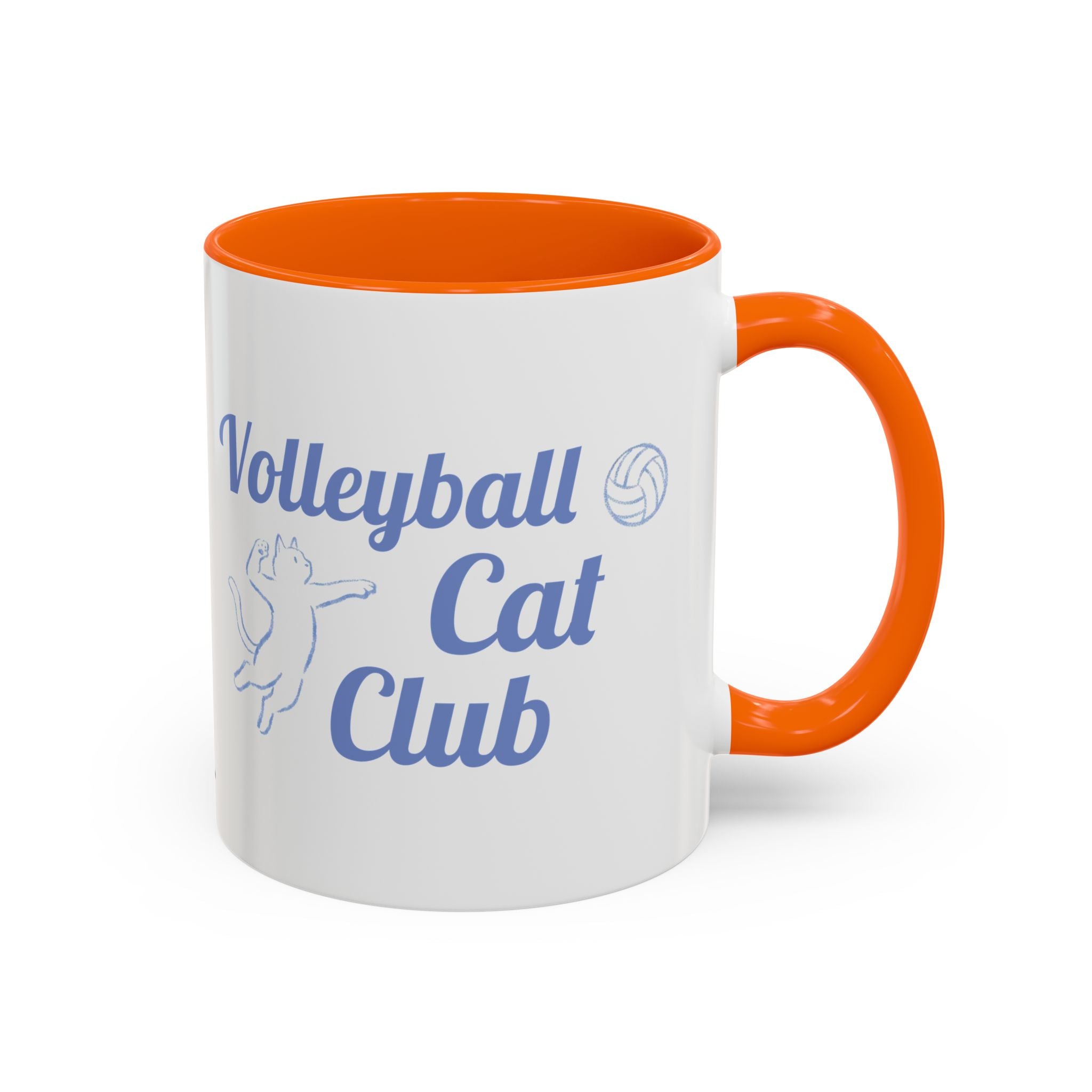 Volleyball Club Mug | Cat Design