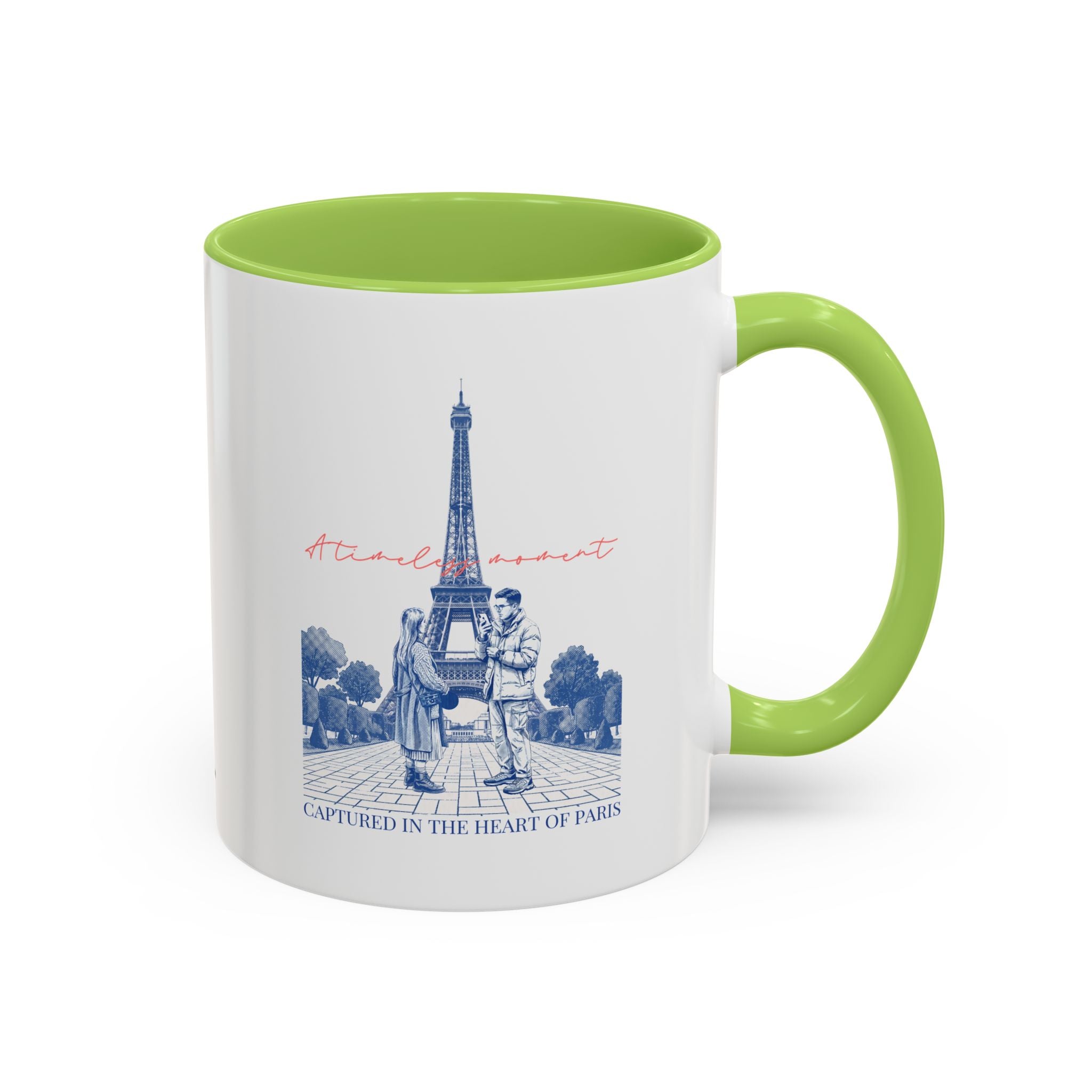 Paris Travel Memory Mug - Eiffel Tower Coffee Cup for Travelers