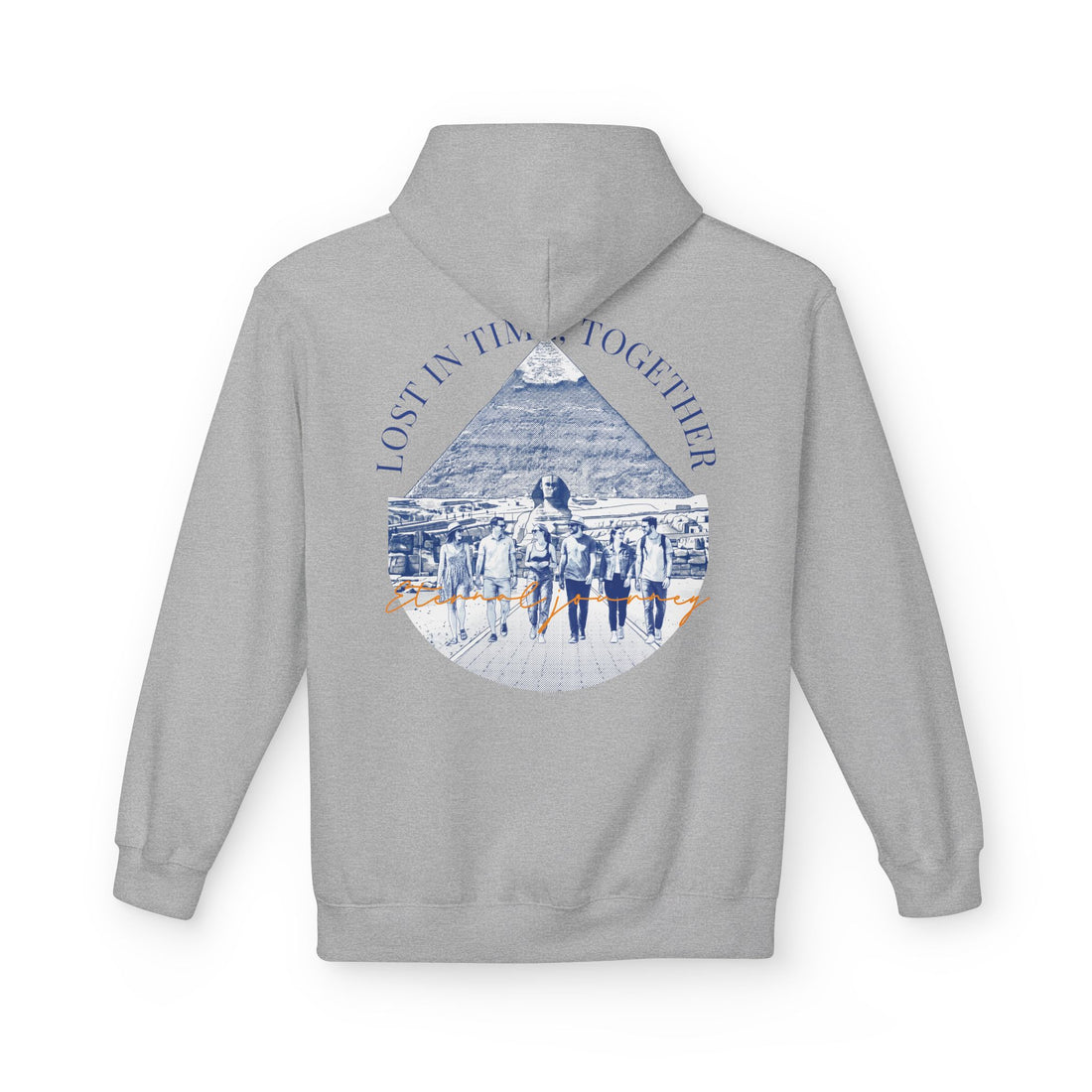 Egypt Landmark Hoodie | Vintage Pyramid Travel Sweatshirt