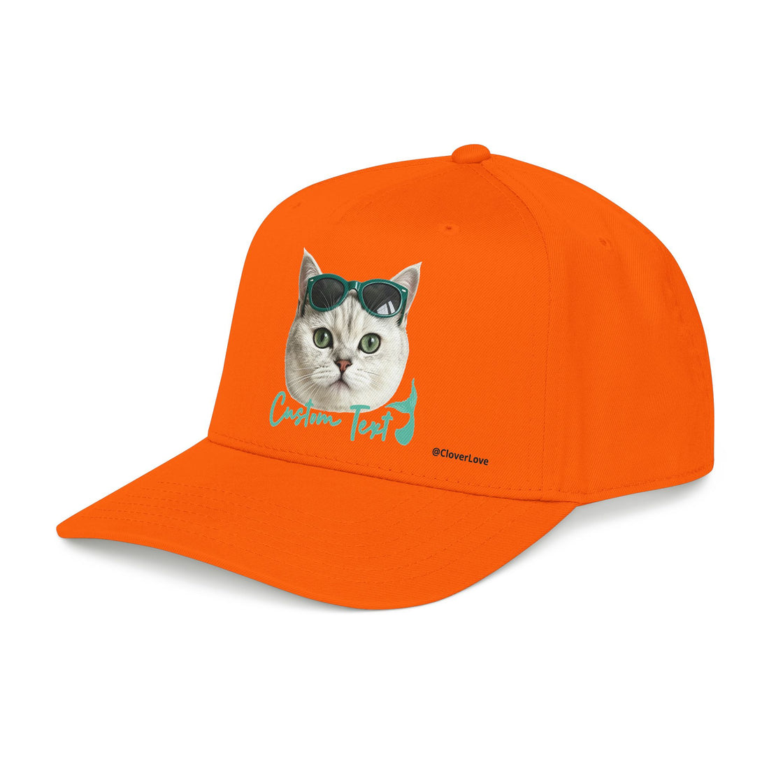 Custom Cat Photo Hat | Personalized Cat Lover Cap