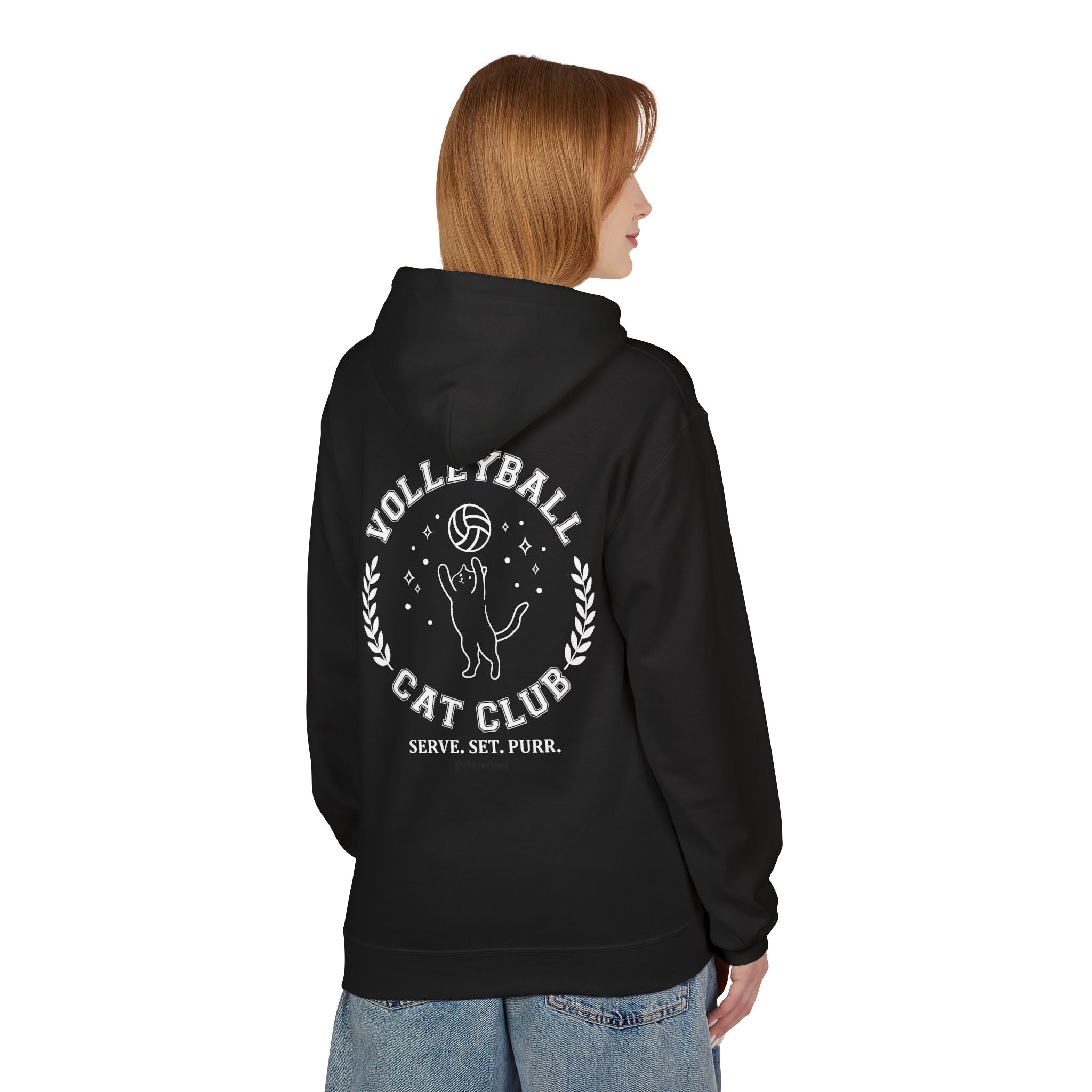 VC2, Catch the Echo Hoodie — Ocean Cat Adventure Graphic Hoodie