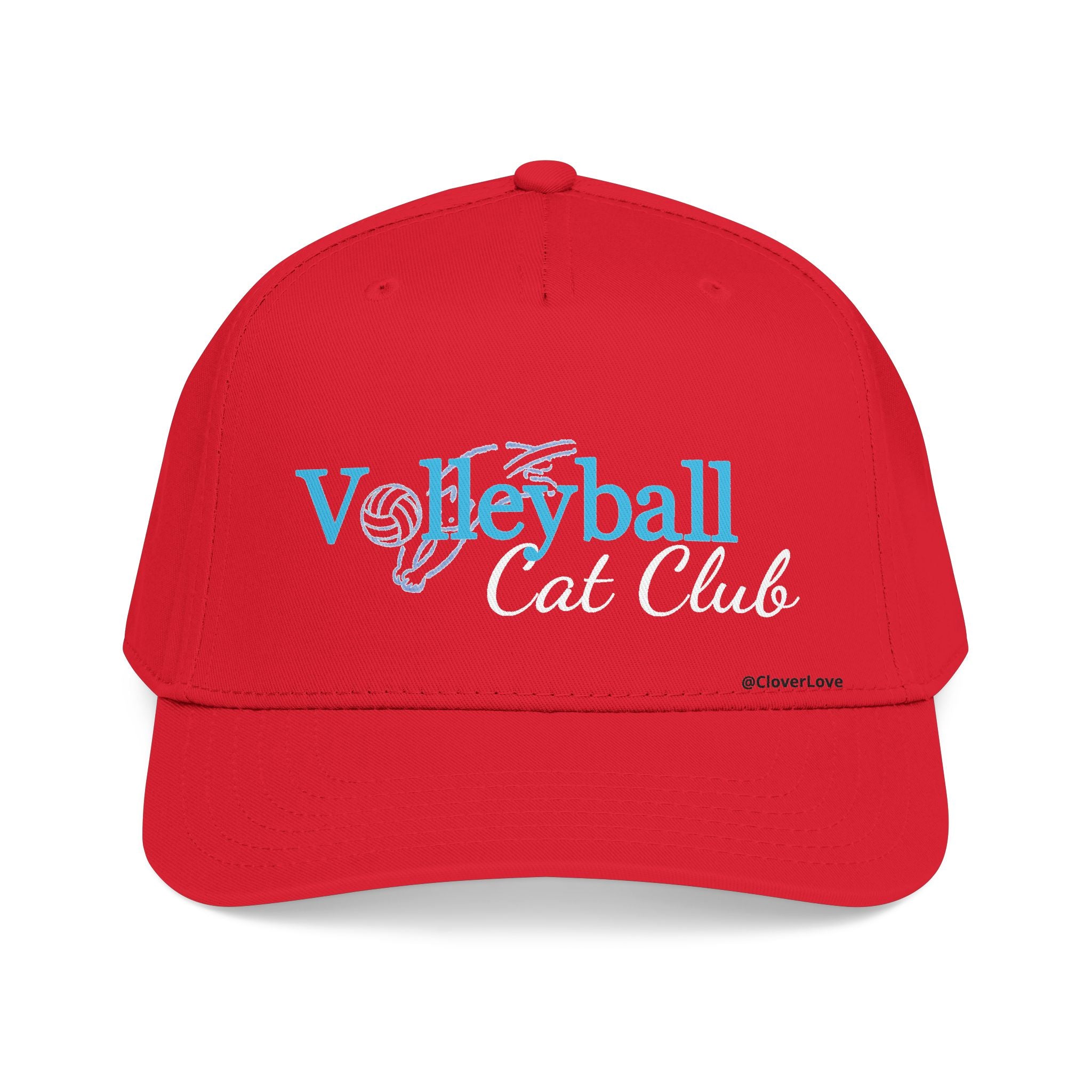 VC5, Cat's Skiff Adventure Baseball Cap — Cute Nautical Cat Hat with @CloverLove Design