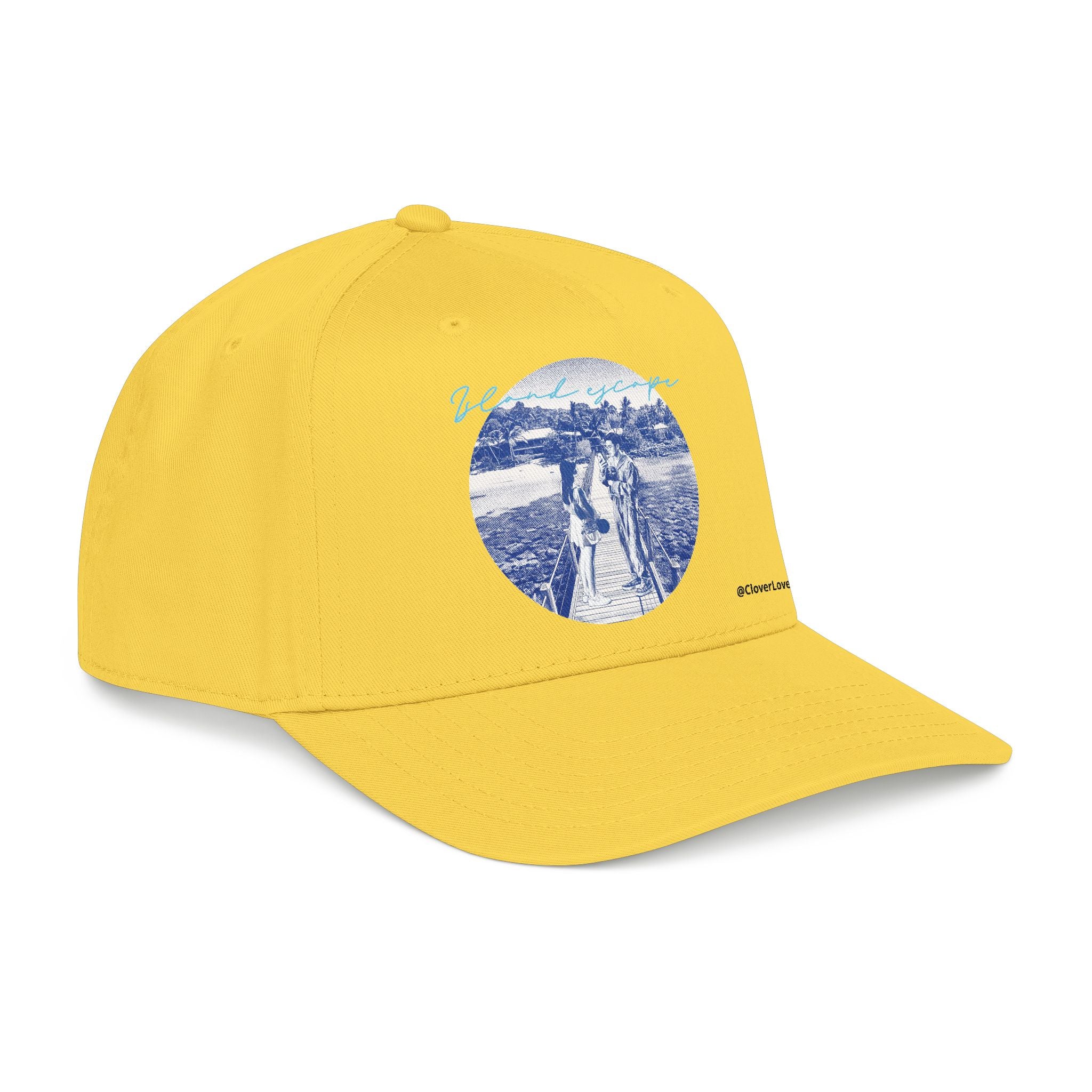 Travel Escape Hat - Vintage Adventure Baseball Cap, Vacation Gift