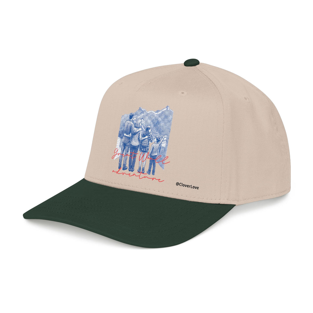 Ocean Adventure Hat - Coastal Travel Baseball Cap, Beach Vacation Dad Hat