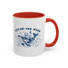 Cat's Wave Adventure Mug - Cute Cat Whale Ocean Coffee Cup