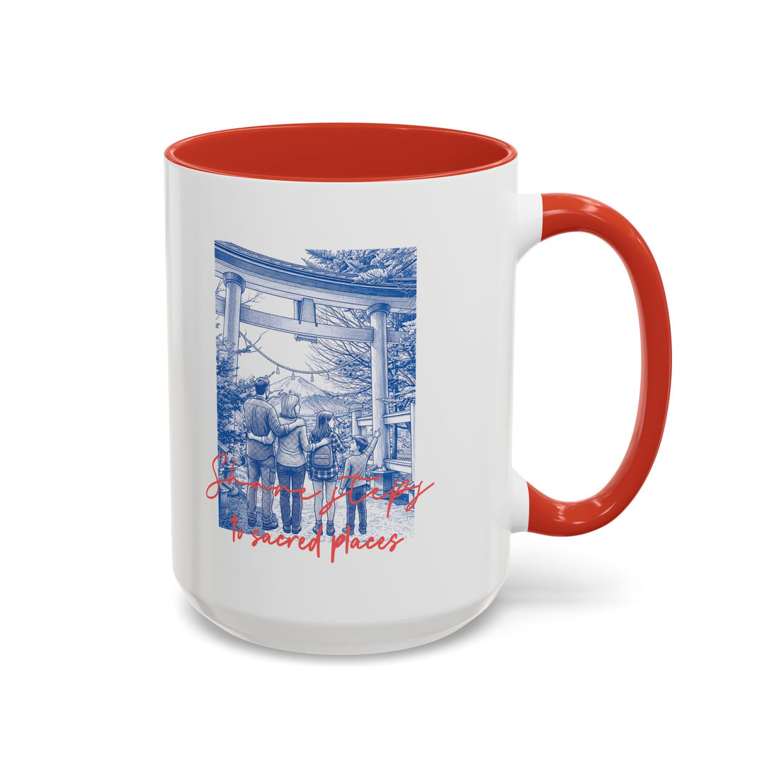Japan Travel Memory Mug - Mount Fuji Coffee Cup for Travelers