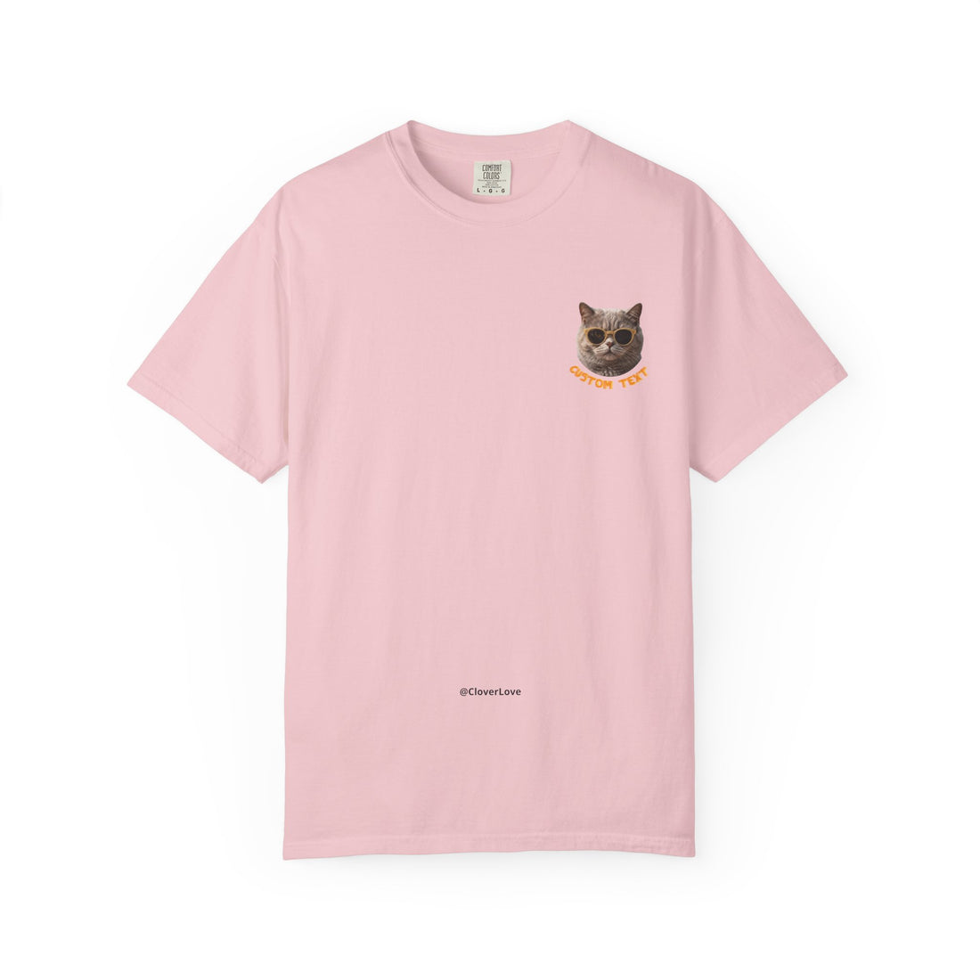 Custom Cat Summer T-Shirt - Funny Vacation Cat Tee, Pet Lover Gift