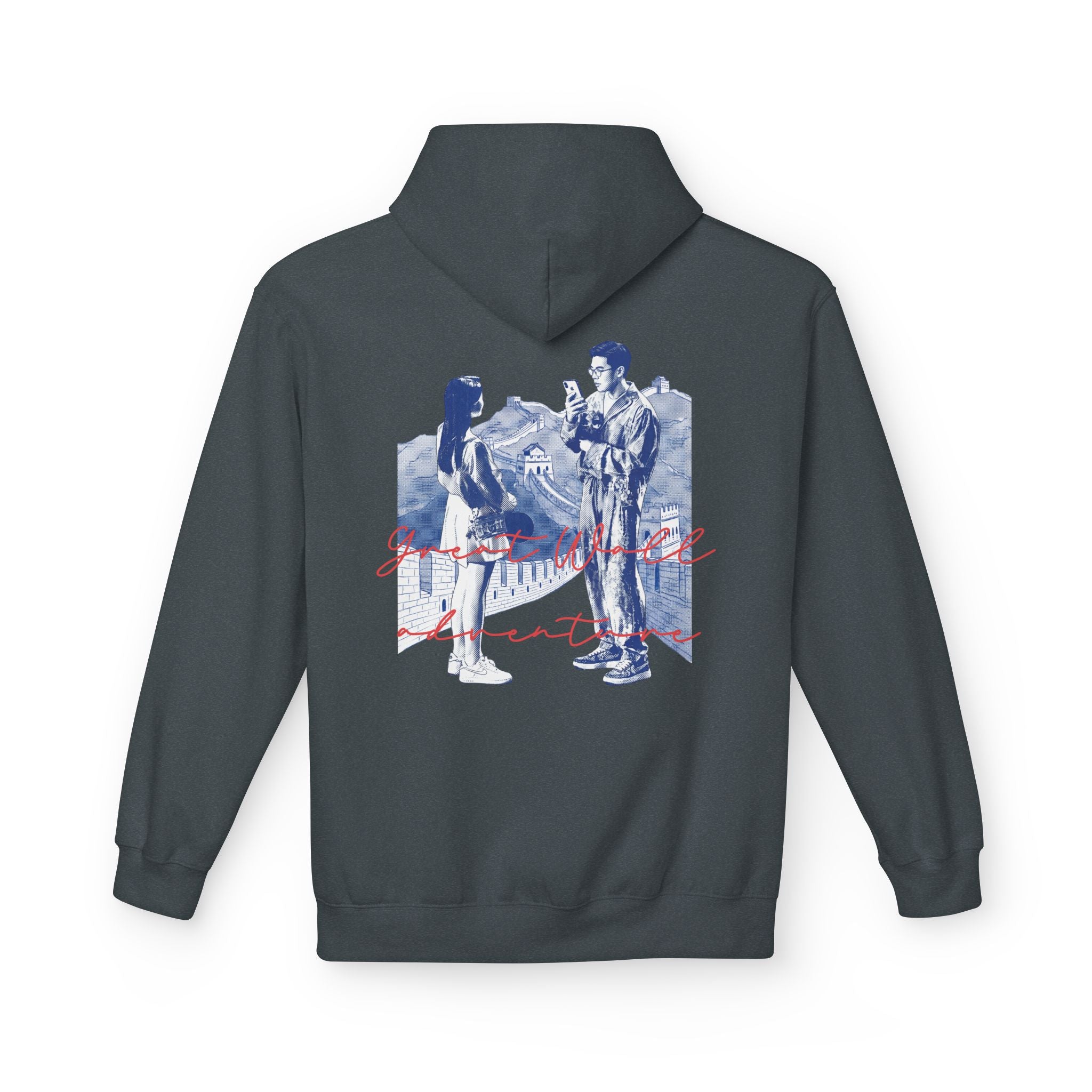 Great Wall Adventure Hoodie – Summer Wanderlust Sweatshirt