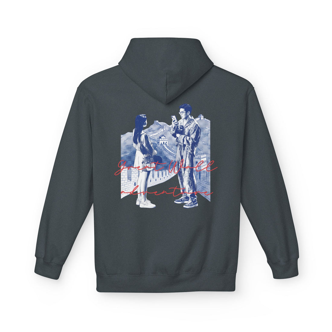 Great Wall Adventure Hoodie – Summer Wanderlust Sweatshirt