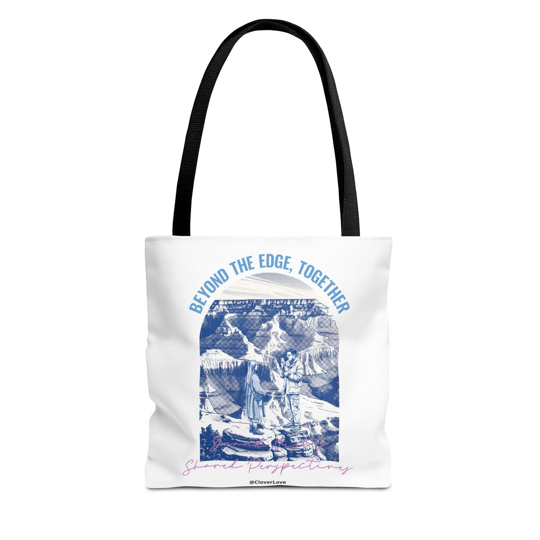Beyond The Edge Travel Tote Bag | Grand Canyon Adventure Canvas Tote Bag for Travel Lovers