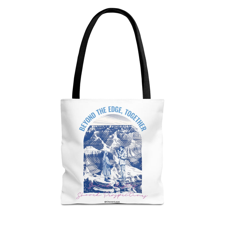Beyond The Edge Travel Tote Bag | Grand Canyon Adventure Canvas Tote Bag for Travel Lovers