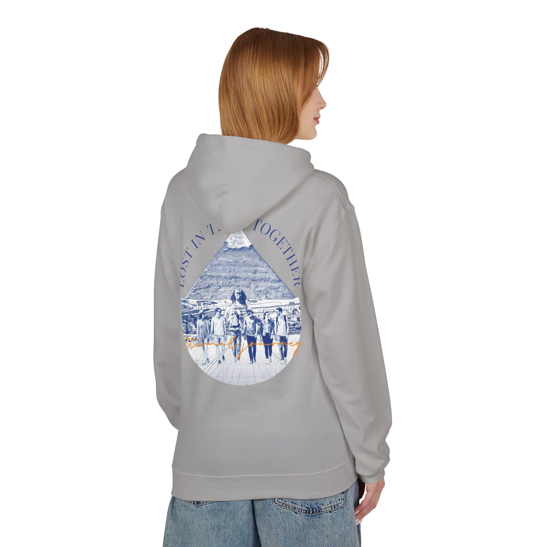 Egypt Landmark Hoodie | Vintage Pyramid Travel Sweatshirt