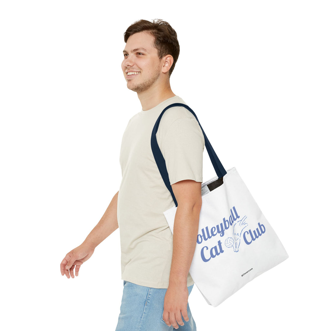 VC7, Otter Dive Tote Bag — "Catch the Deep" Illustrated Beach Tote