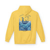 Katzen-Ozean-Abenteuer-Kapuzenpullover | Vintage Unterwasser-Grafik-Sweatshirt