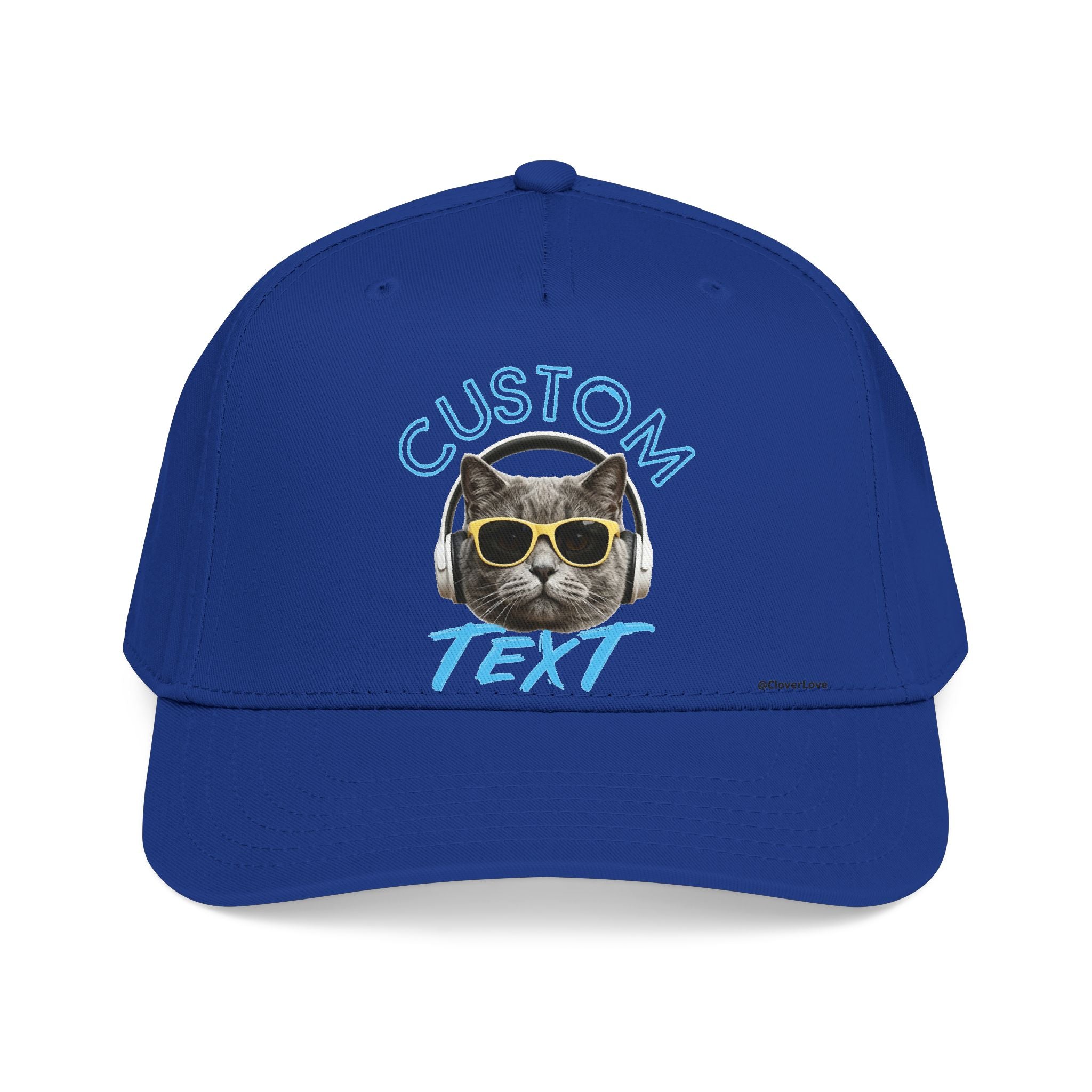 Custom Cat Photo Baseball Cap | Personalized Pet Lover Hat