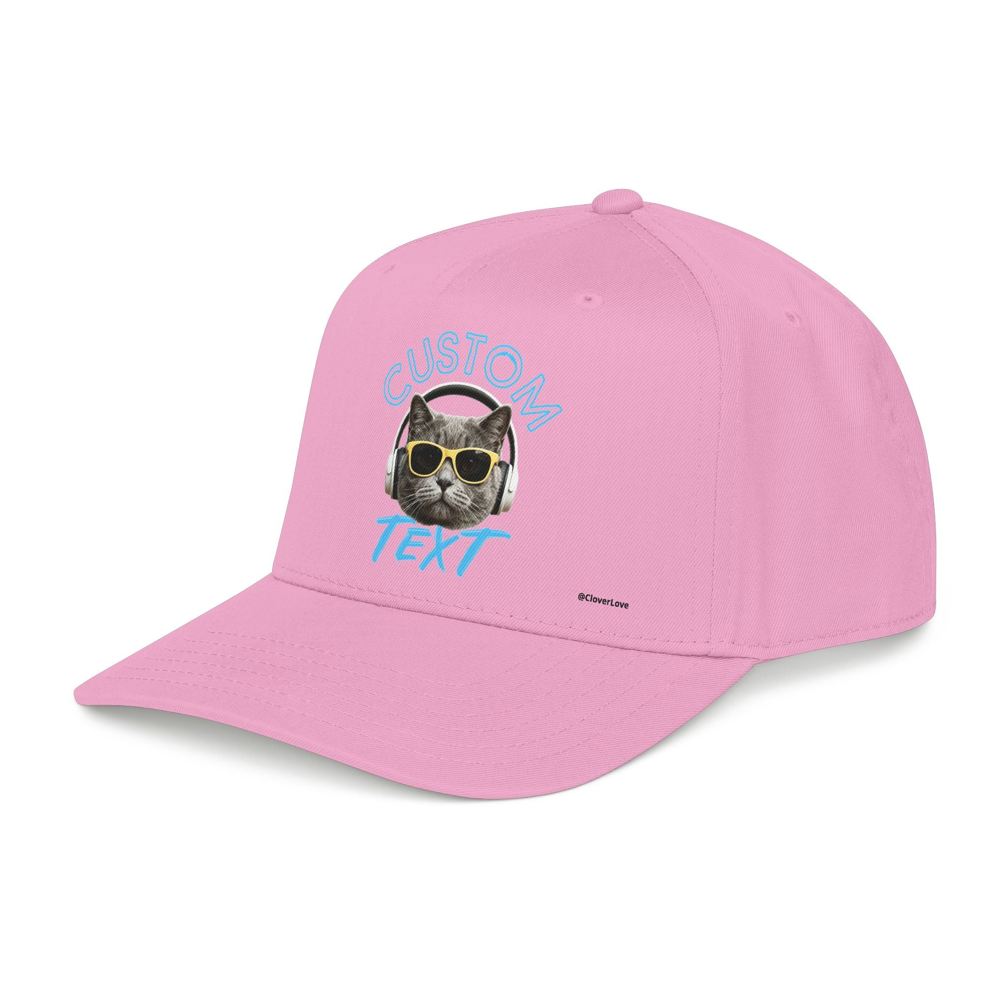 Custom Cat Photo Baseball Cap | Personalized Pet Lover Hat