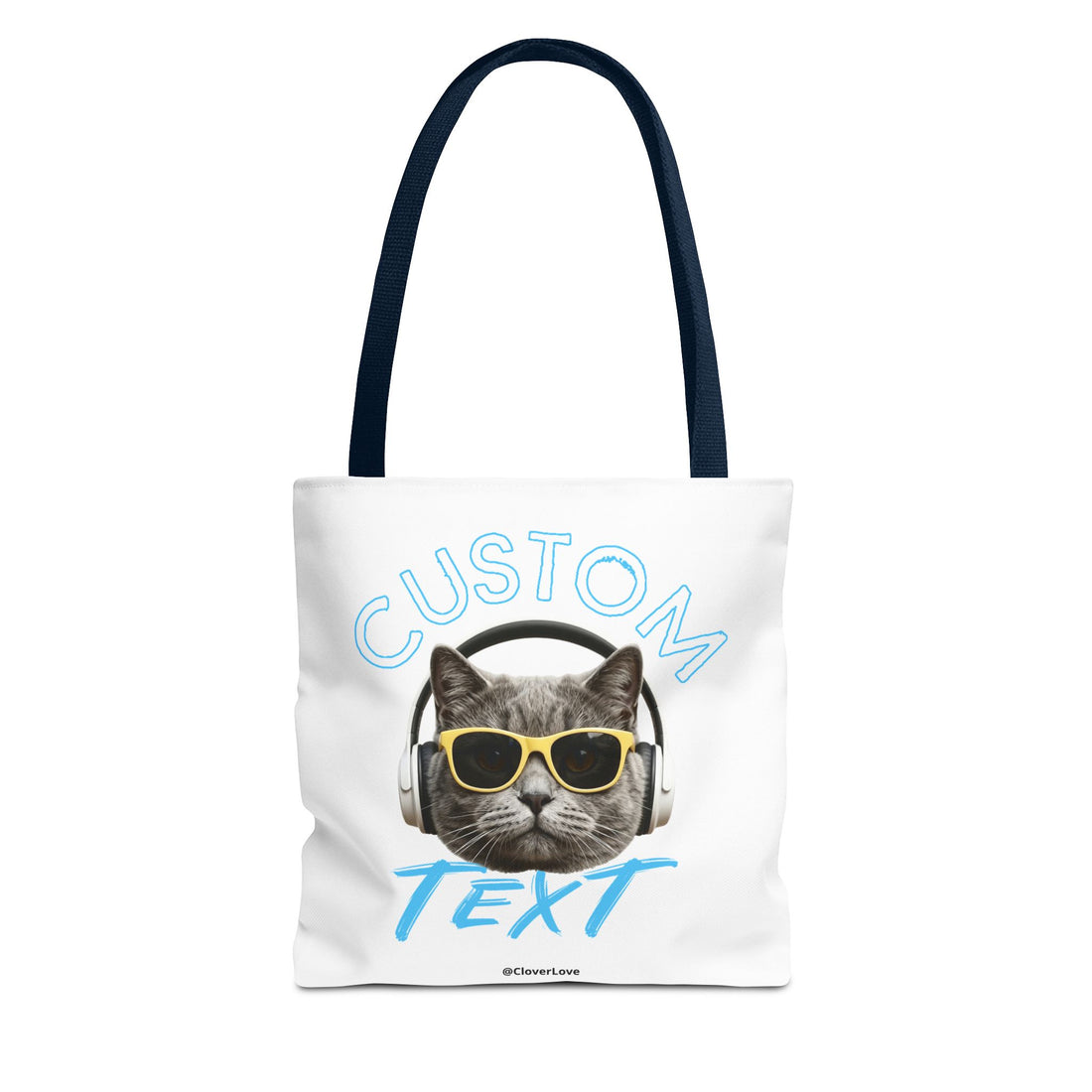 Summer Chill Cat Tote Bag | Funny Cat Lover Beach Bag
