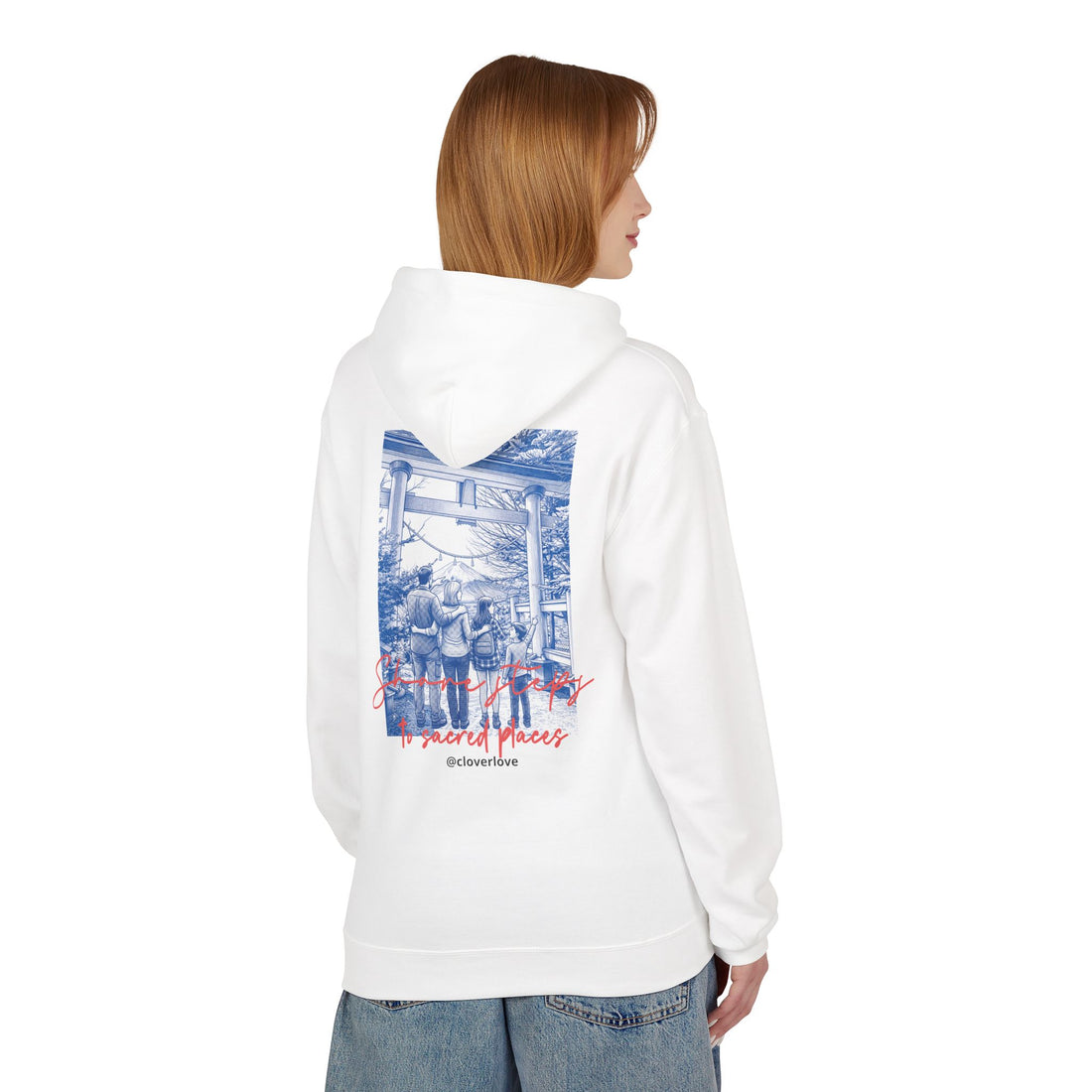 Sacred Places Hoodie | Vintage Reise-Wahrzeichen Sweatshirt