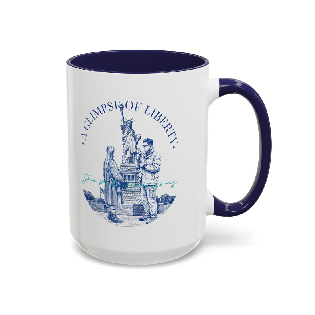 Statue of Liberty Travel Mug - New York Landmark Coffee Cup