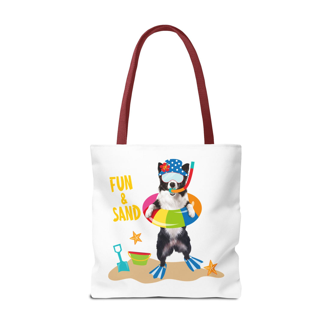 Custom Dog Tote Bag | Personalized Pet Photo Summer Canvas Bag