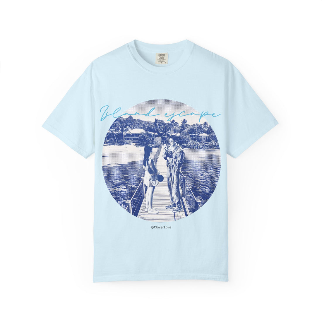 Custom Tropical Travel T-Shirt - Vintage Beach Adventure Tee, Travel Lover Gift