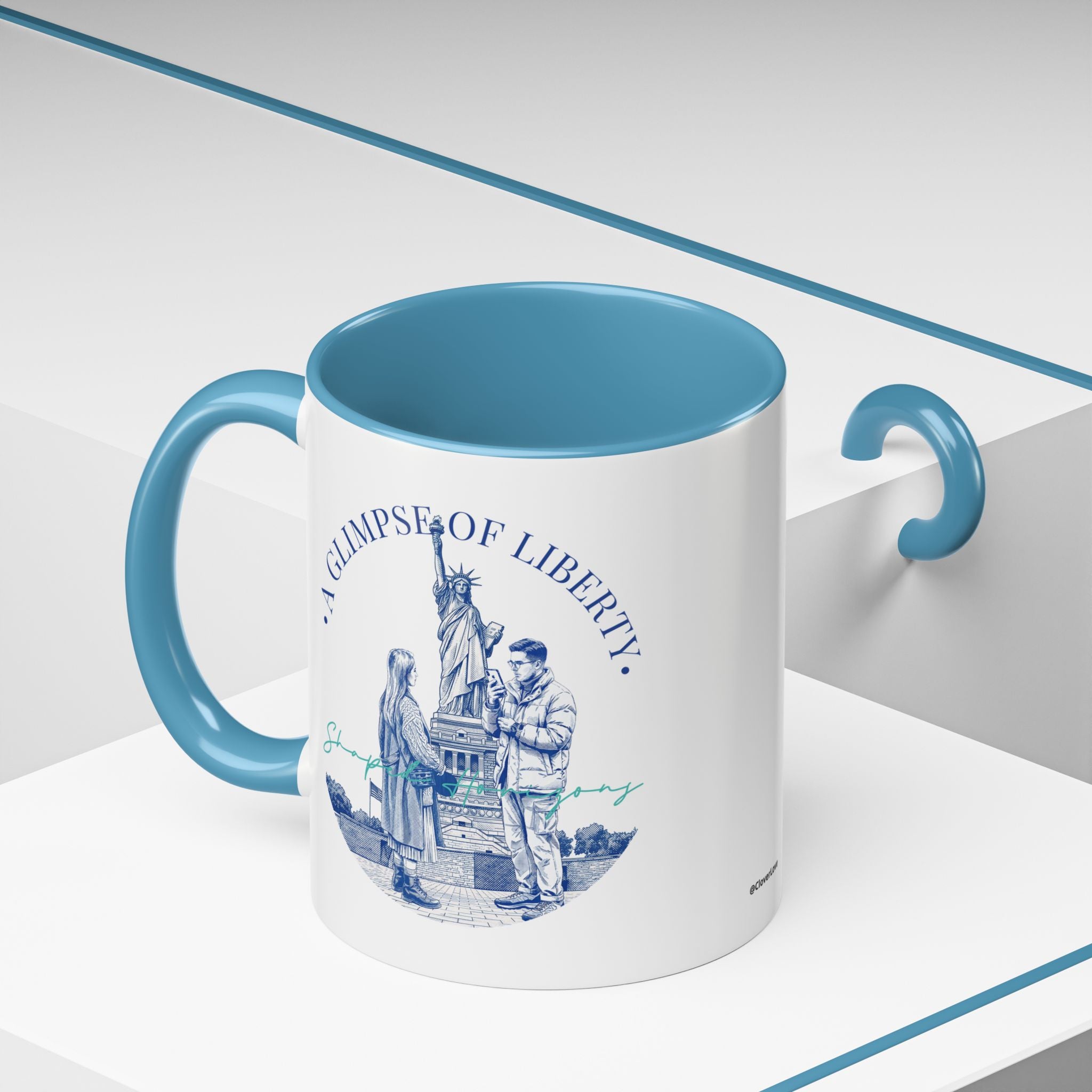 Statue of Liberty Travel Mug - New York Landmark Coffee Cup