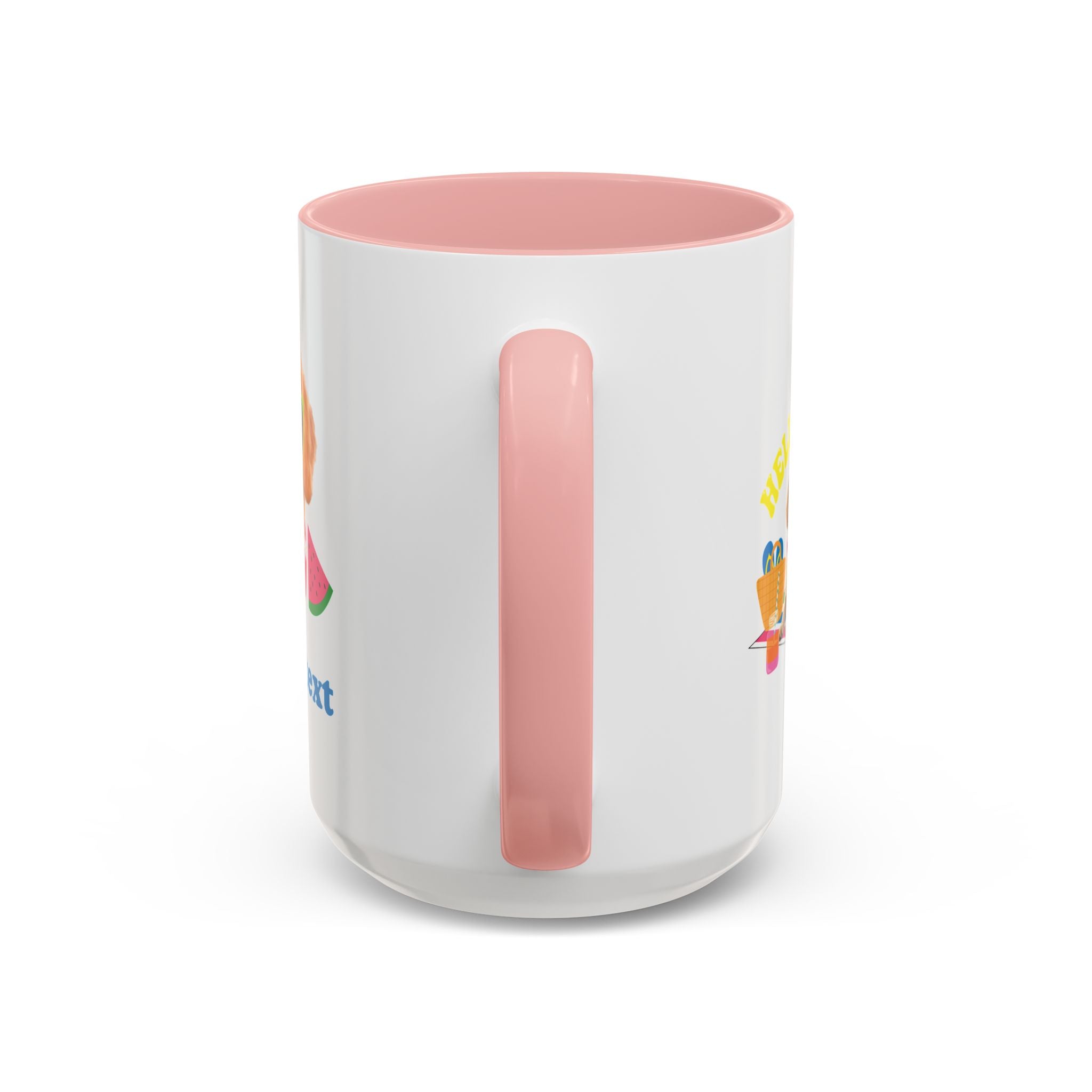 Cute Summer Dog Mug | Personalized Dog Photo Coffee Cup With Custom Text