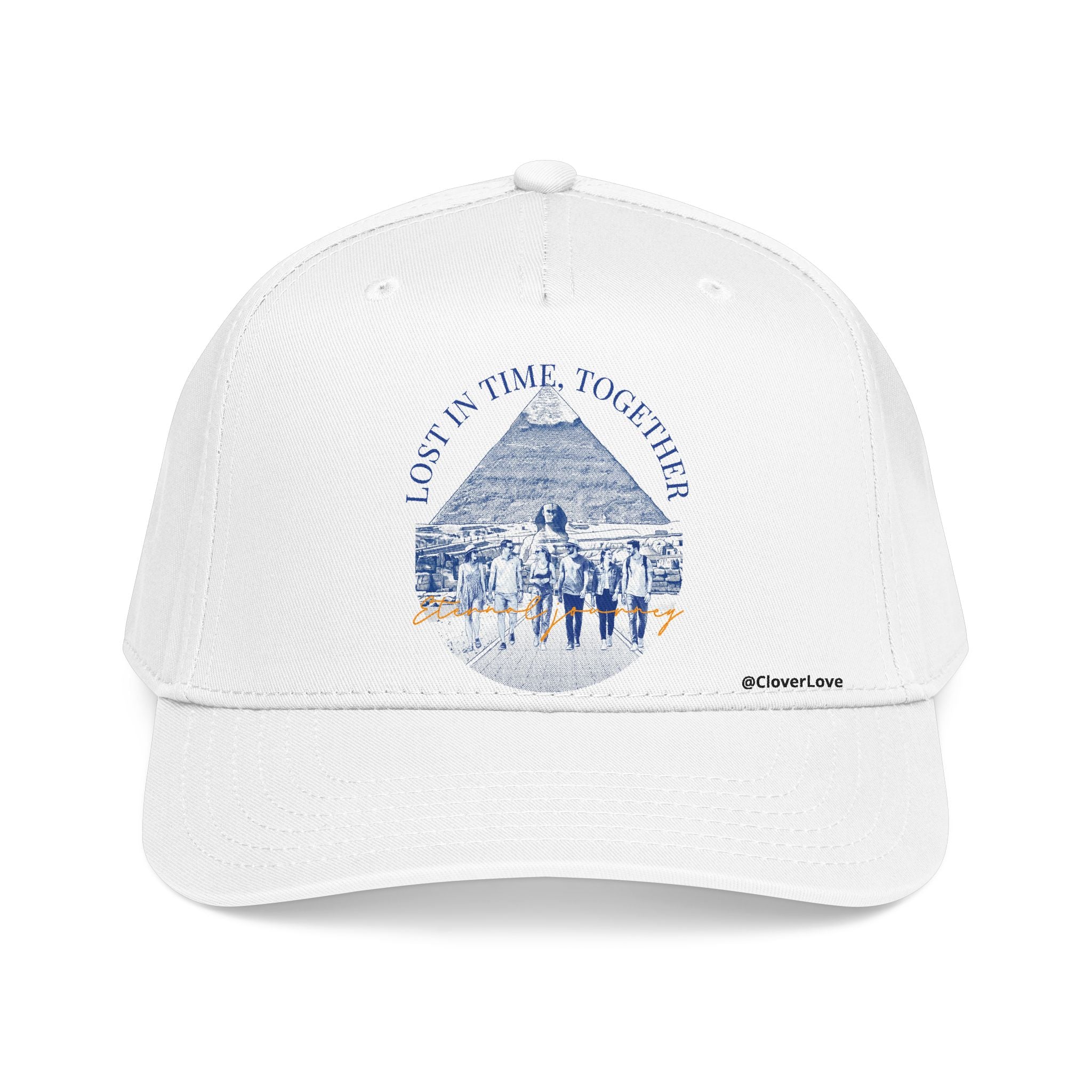 Egypt Travel Hat - Pyramid Baseball Cap, Adventure Dad Hat