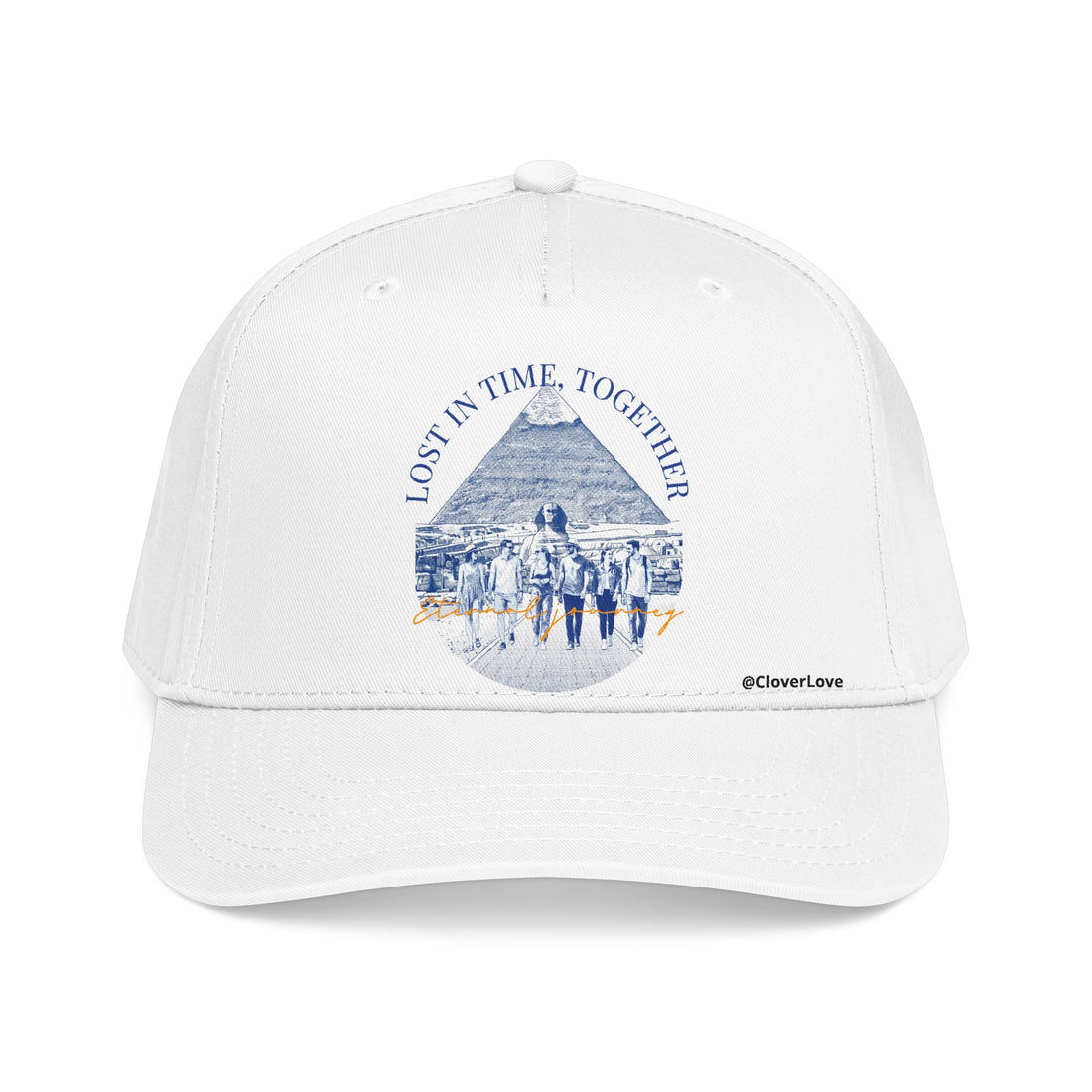 Egypt Travel Hat - Pyramid Baseball Cap, Adventure Dad Hat