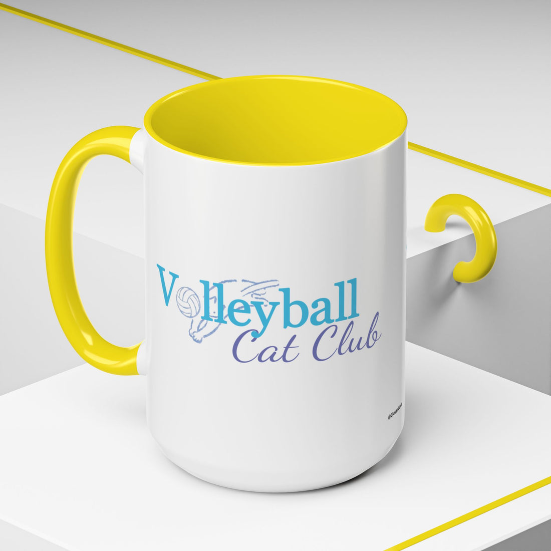 VC4, Sea Otter Coffee Mug - "Cat(ch) the Dream" Ocean Art Accent Mug (11/15oz)