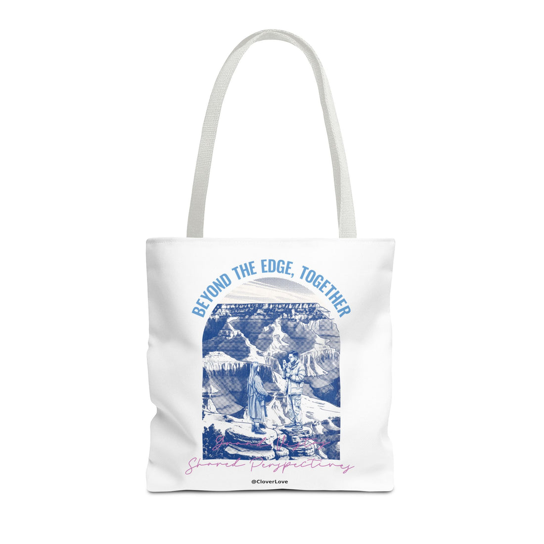 Beyond The Edge Travel Tote Bag | Grand Canyon Adventure Canvas Tote Bag for Travel Lovers