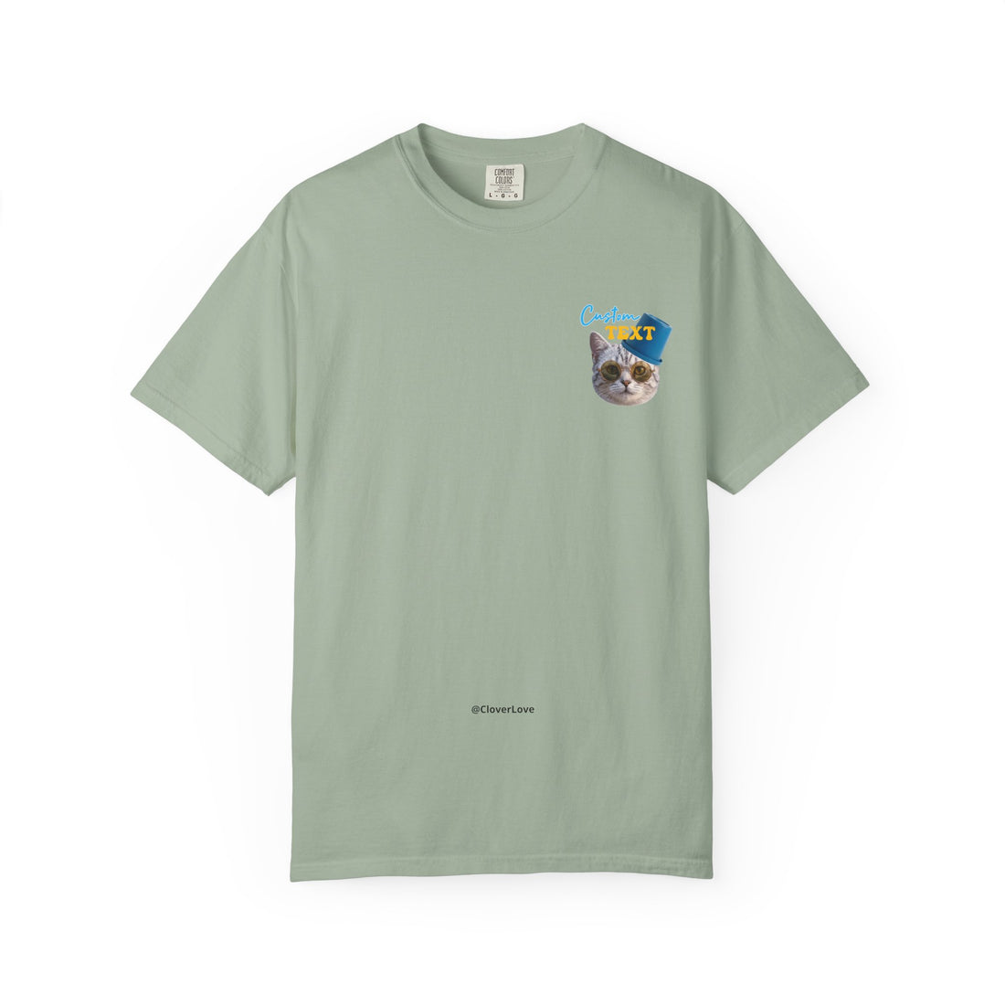 Custom Cat Summer T-Shirt - Funny Beach Cat Tee, Cat Lover Gift